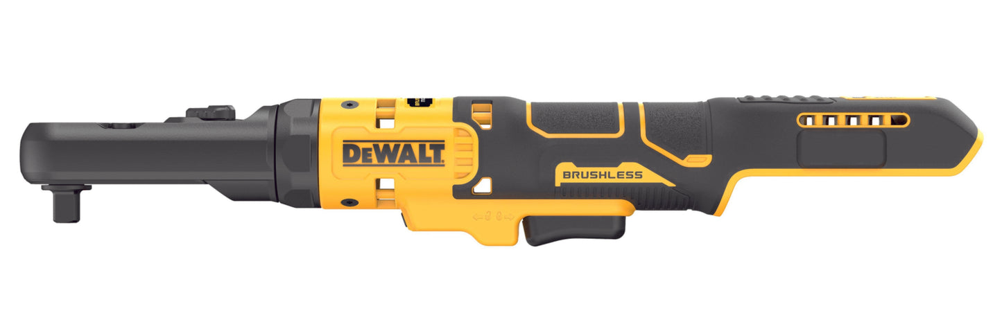 Dewalt_DCF510N_Akku-Ratsche seitlich betrachtetes freigestelltes Produktfoto