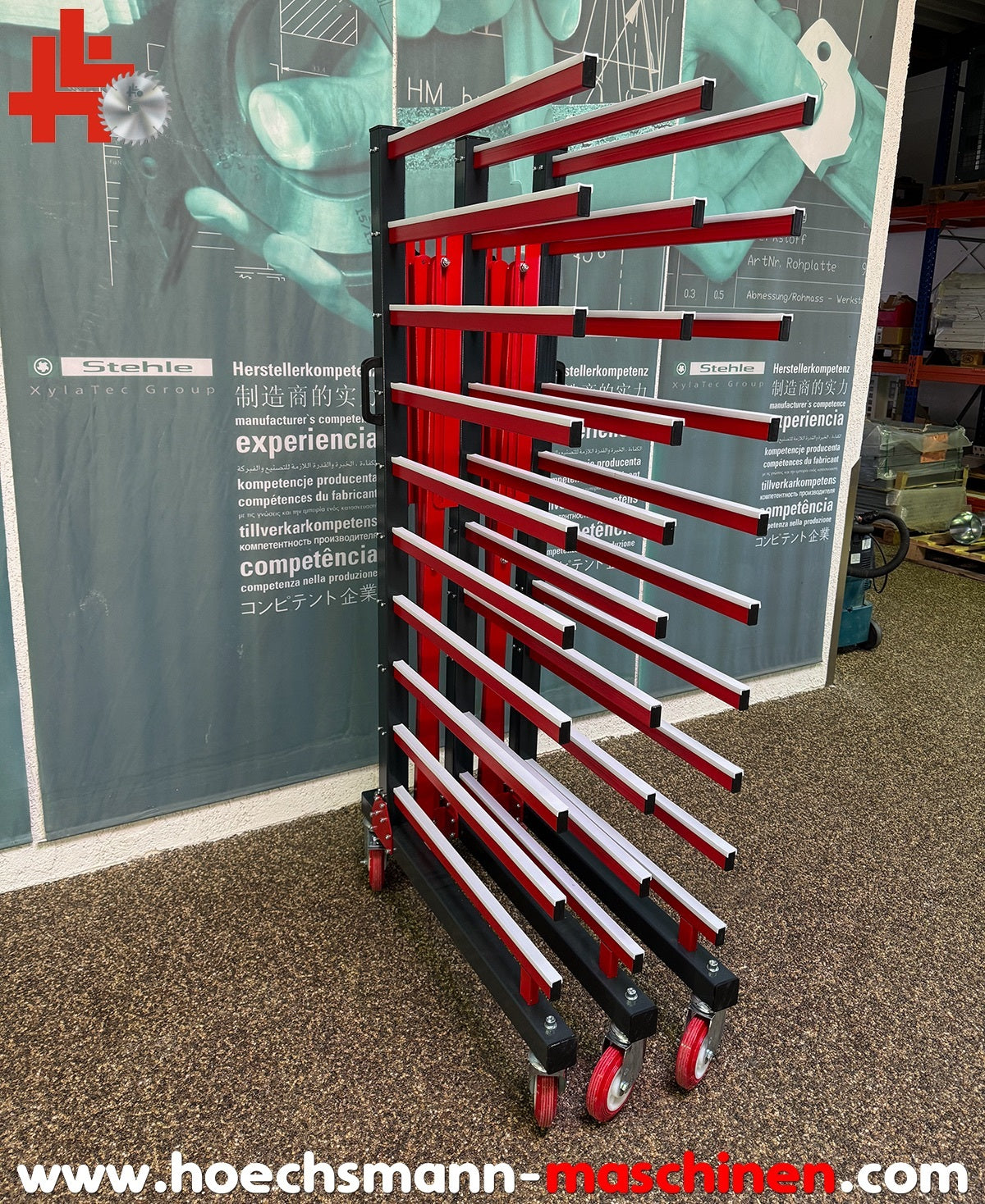 Lacktrockenwagen Tragarmwagen 10 XL