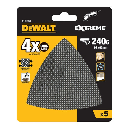 Verpackung von Dewalt DTM3095 Schleifgitter