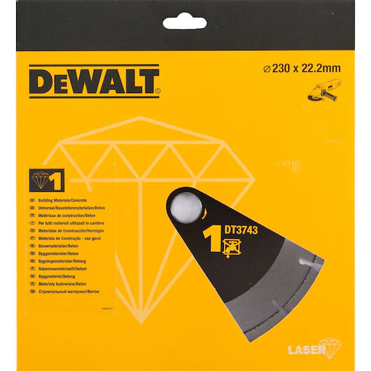 Dewalt DT3743-XJ Trennscheibe in Verpackung