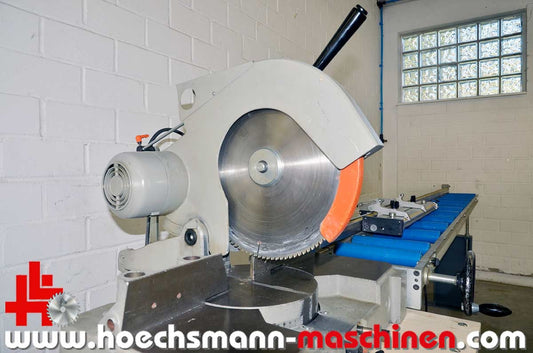 Elumatec Kappsäge MGS 72/30 mit Rollenbahn MMS 200