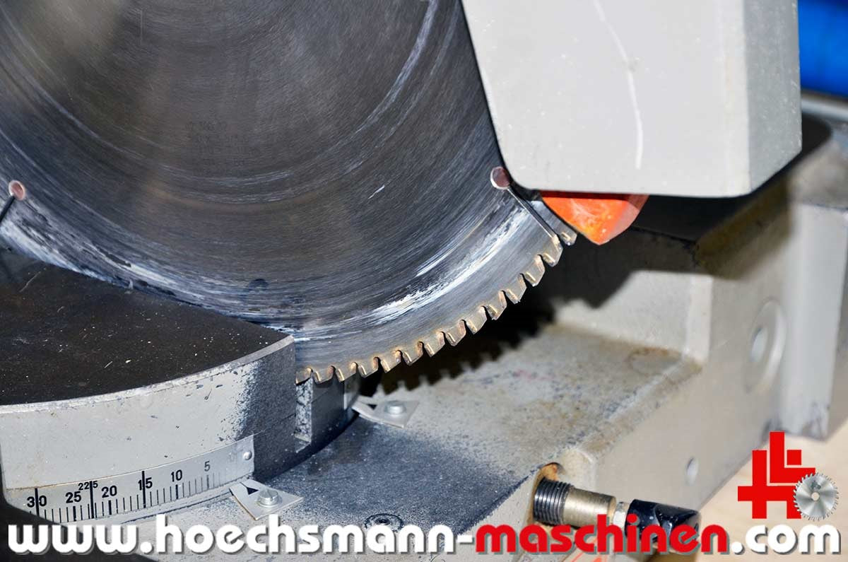 Elumatec Kappsäge MGS 72/30 mit Rollenbahn MMS 200