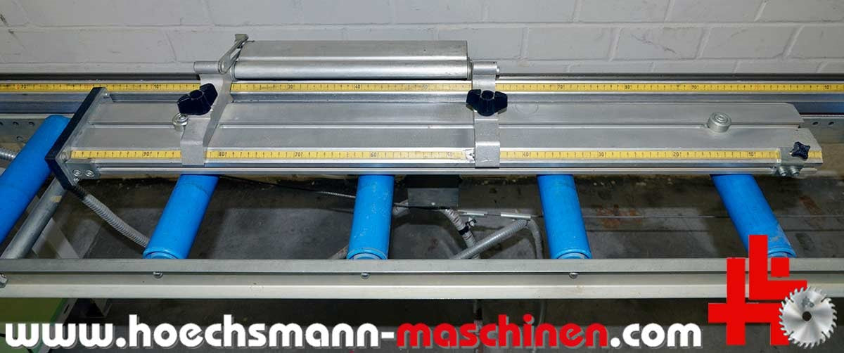 Elumatec Kappsäge MGS 72/30 mit Rollenbahn MMS 200