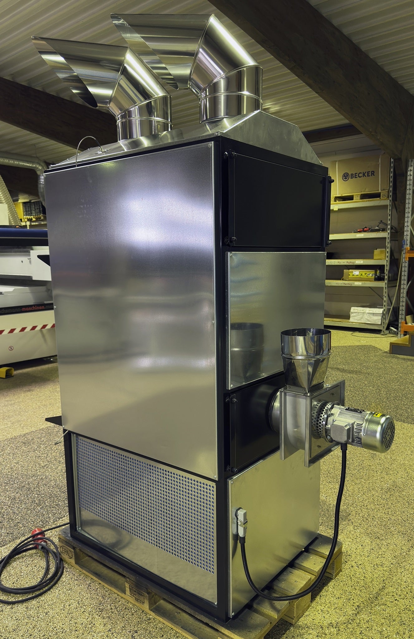 Fabbri F85CV Pro Version - Warmluftofen Werkstattofen gemäß BImSchV