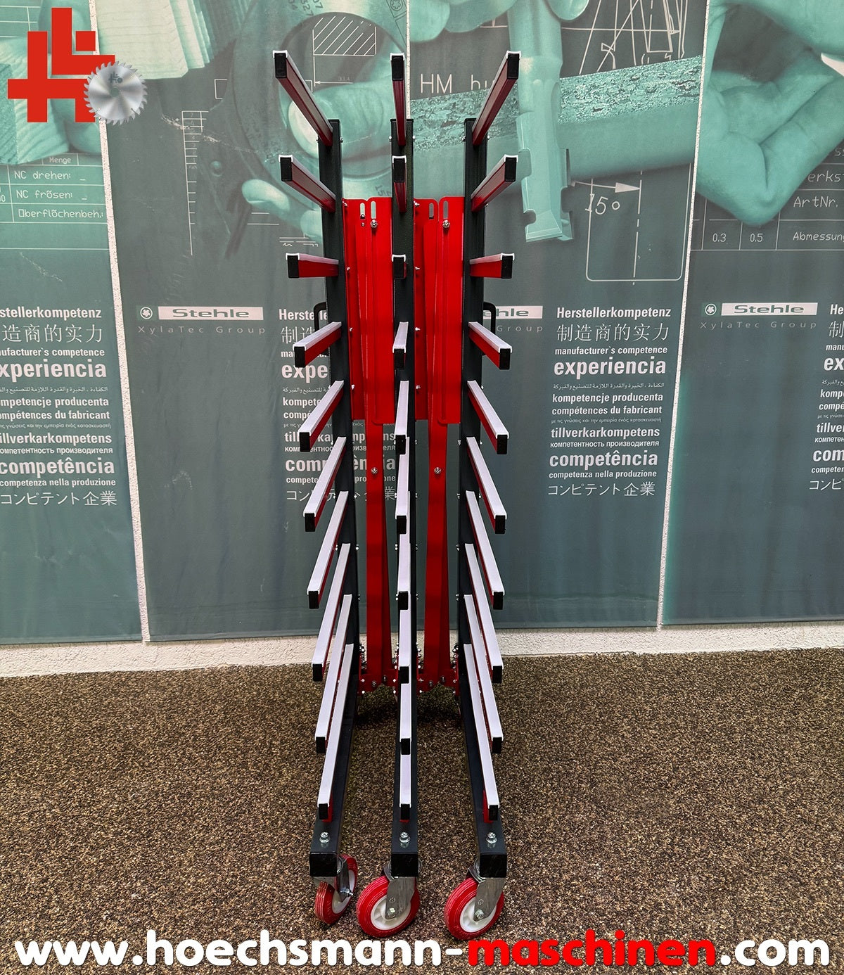 Lacktrockenwagen Tragarmwagen 10 XL