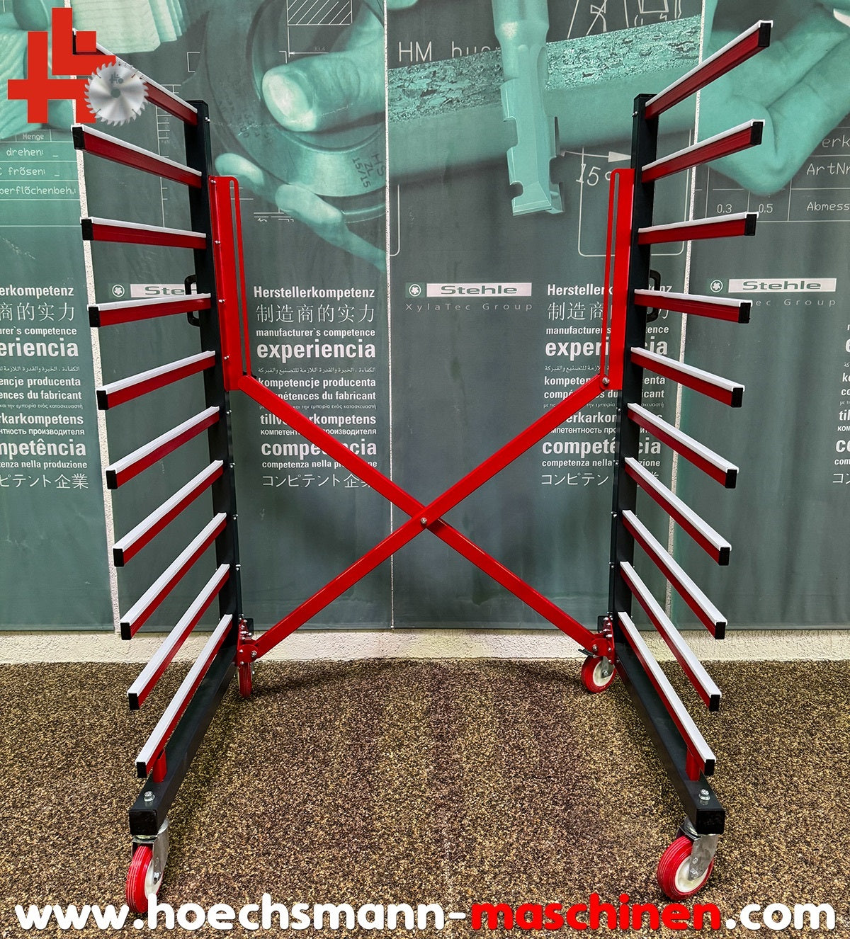 Lacktrockenwagen Tragarmwagen 10 M