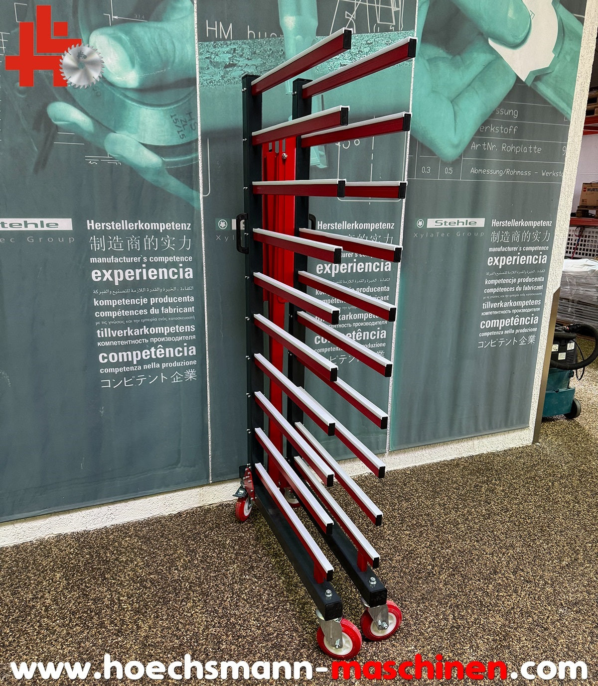 Lacktrockenwagen Tragarmwagen 10 M