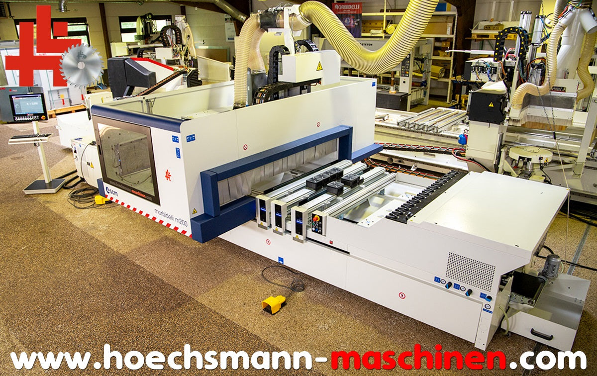 SCM morbidelli M200 Pro Space 5-Achs CNC-Bearbeitungszentrum