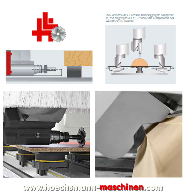 SCM morbidelli M200 Pro Space 5-Achs CNC-Bearbeitungszentrum