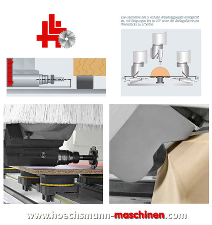 SCM morbidelli M200 Pro Space 5-Achs CNC-Bearbeitungszentrum